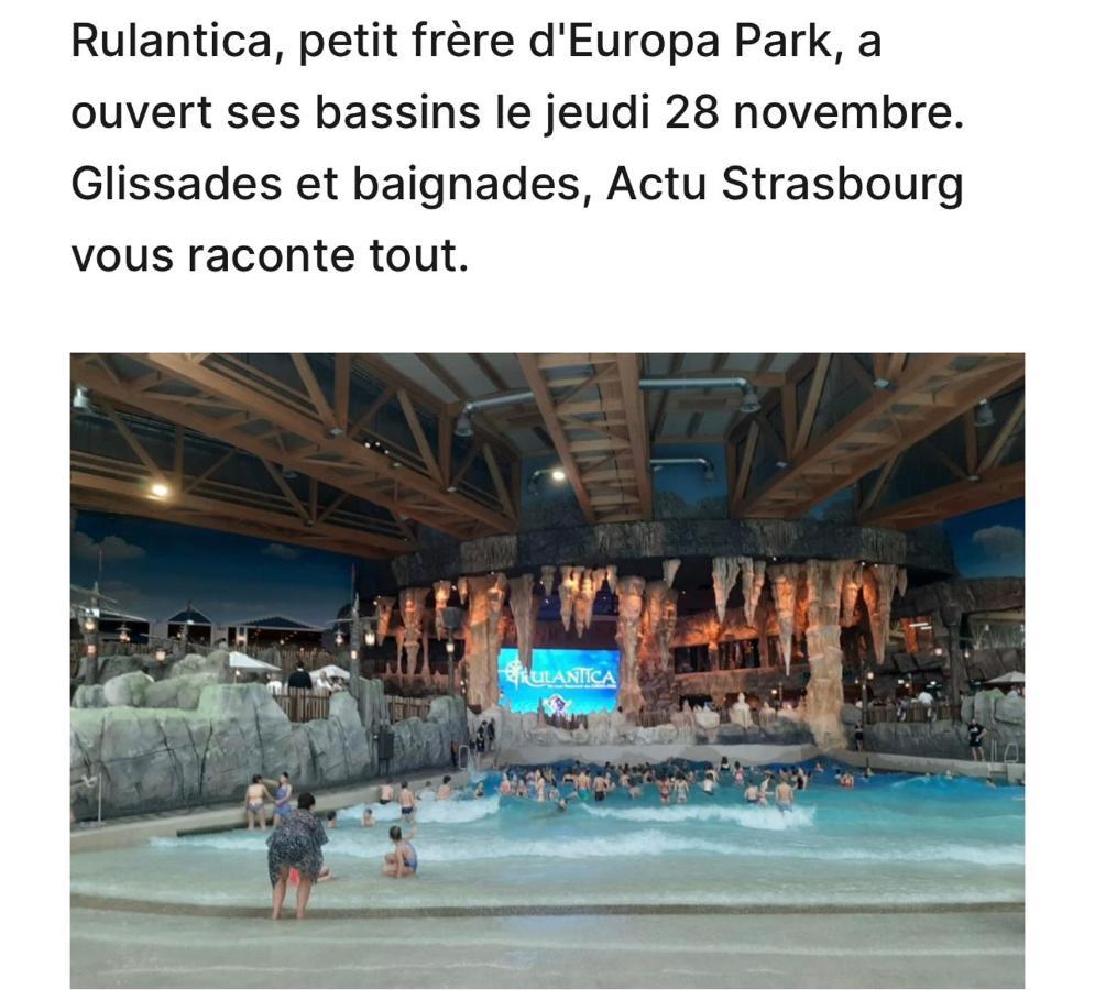 شقة Location Mh Situee A 15 Mn D Europa Park Et Rulantika Boofzheim المظهر الخارجي الصورة